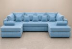 U Shape Sofa Suite – Modern Comfort for Large Spaces - Image 4