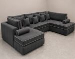 Modern U Shape Sofa – Spacious Family Seating