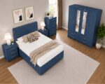 Premium Master Bedroom Set - Luxury Storage Furniture Package