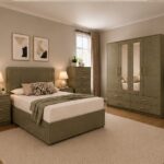 Luxury Bedroom Organization Set - Elegant Wooden Bedroom Suite