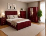 Premium Quality Bedroom Furniture Set - Luxury Panel Bed Bedroom Set