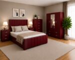 Premium Quality Bedroom Furniture Set - Luxury Panel Bed Bedroom Set - Image 5
