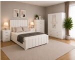 Premium Bedroom Set with Drawers - Modern Bedroom Set with Mirrors - Image 5