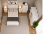 Premium Bedroom Set with Drawers - Modern Bedroom Set with Mirrors - Image 2