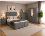 Luxury Wooden Bedroom Furniture - Designer Bedroom Furniture Set - Image 5