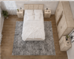 Premium Vintage Furniture Set - Storage Bed With Chest , Bed Side Tables & Large Wardrobe - Image 3
