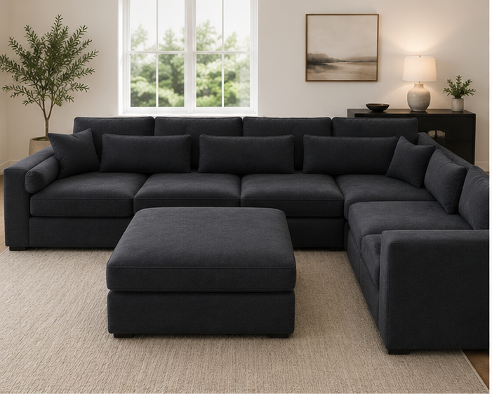 angle_1 dylan 5 Seater Corner Sofa - Image 1