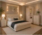 Premium Bedroom Furniture Package with 2 Door Wardrobe and Bedside Cabinets