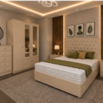 Contemporary Bedroom Set with 3 Door Wardrobe, Chest of Drawers & Side Tables