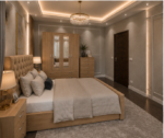 Luxury Full Bedroom Set with 4 Door Wardrobe, Chest of Drawers & Bedside Tables - Image 2