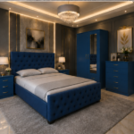 Luxury Living Bedroom Set with Matching Wardrobe & Chest