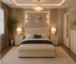 Premium Bedroom Furniture Package with 2 Door Wardrobe and Bedside Cabinets - Image 5
