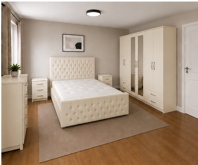 bedroom_4 Luxury Charm Bedroom Set | Premium Storage Range Grand Elegance Bedroom Set | Florida Home Series - Image 1