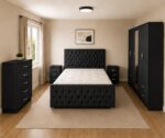 Modern Prestige Bedroom Set | Elegant Storage Series Royal Style Bedroom Set | Florida Luxury Collection - Image 5