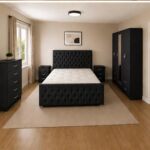 Modern Prestige Bedroom Set | Elegant Storage Series Royal Style Bedroom Set | Florida Luxury Collection