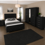 Stylish Hilton Bed Set - Contemporary Bedroom Collection