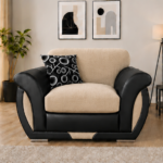 Shannon One Seater Beige Sofa - Comfortable Shannon One Seater Sofa