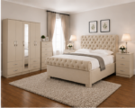 Luxury Bedroom Furniture Set with Large 5 Door Wardrobe