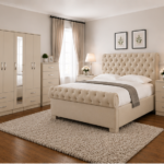 Luxury Bedroom Furniture Set with Large 5 Door Wardrobe