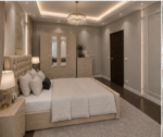Luxury Home Bedroom Set with Wardrobe, Chest and Nightstand Pair - Image 2