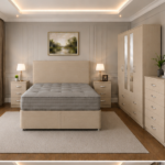 High Quality Double Divan Bedroom Furniture Set with Spacious Wardrobe and Chest