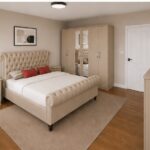Stylish Wooden Sleigh Bed Set  - Sleigh Bedroom & Storage Collection - Classic Luxury Sleigh Furniture Set