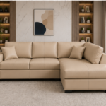Dylan Luxury 4 Seater Corner Sofa - Modern Living Sofa – Elegant Corner Sofa