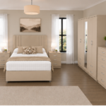 Complete Master Bedroom Set with Bed and Storage Furniture