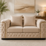 Chesterfield 2 Seater Sofa - Beige Chesterfield Corner Sofa