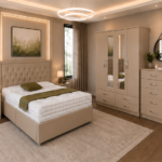 Modern Luxury Bedroom Package – Bed, Wardrobe & Chest