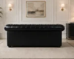 Premium Faux Leather Chesterfield 2-Seater Sofa - Royal Chesterfield 2-Seater Sofa - Image 4