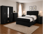 Modern 5 Door Wardrobe Bedroom Set – Complete Bedroom Furniture Collection - Image 5