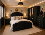 Luxury Bedroom Furniture Set – 4 Door Wardrobe, Nightstands & Chest Of Drawer - Image 4