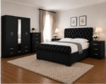 Modern 5 Door Wardrobe Bedroom Set – Complete Bedroom Furniture Collection