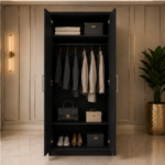 Elegant Two Door Storage Wardrobe - Image 3