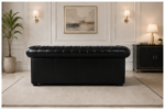 Chesterfield 2-Seater Sofa with Black colors sofa - Grand Comfort Chesterfield Sofa - Image 5