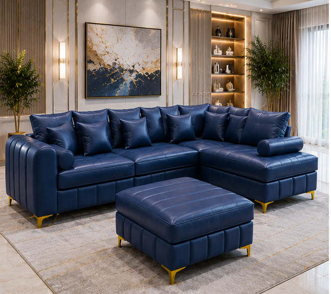 Lilly 4 seater corner sofa - premium comfort