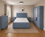 Grand Comfort Bedroom Set | Storage Solution Series Royal Dream Bedroom Set | Elegant Home Collection - Image 4