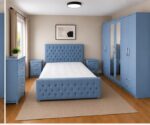 Luxury Bliss Bedroom Set | Contemporary Storage Collection Modern Palace Bedroom Set | Premium Comfort Range - Image 3