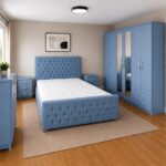 Luxury Bliss Bedroom Set | Contemporary Storage Collection Modern Palace Bedroom Set | Premium Comfort Range