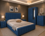 Space Saving Bedroom Set with Wardrobe and Chest of Drawers - Image 5