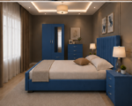 Space Saving Bedroom Set with Wardrobe and Chest of Drawers - Image 4