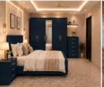 Designer Bedroom Furniture Package With Chest Of Drawer, Side Tables & Bed - Image 3