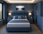Elegant Bedroom Retreat with Full-Height Wardrobe - Image 2