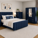 Premium Quality Bedroom Furniture Set - Luxury Panel Bed Bedroom Set
