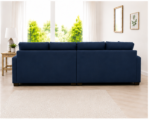 Dylan 5-Seater L-Shaped Corner Sofa – Blue 5-Seater Corner Sofa - Image 4