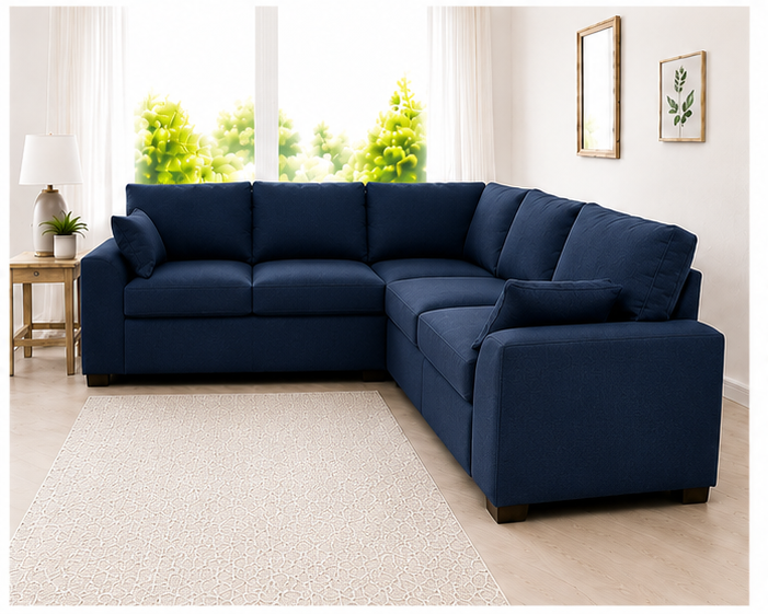 blue_sofa_perspective Dylan 5-Seater L-Shaped Corner Sofa – Blue 5-Seater Corner Sofa - Image 1