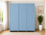 5 Door Wardrobe with Full Mirror & 4 Drawers - Luxury 5 Door Wardrobe - Image 4