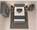Premium Bedroom Essentials - Stylish & Durable Furniture - Luxury Double Bed Set - Elegance for Every Bedroom - Image 4