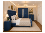 Executive Style Master Bedroom Furniture Collection with Premium Finishes and Refined Details - Image 4